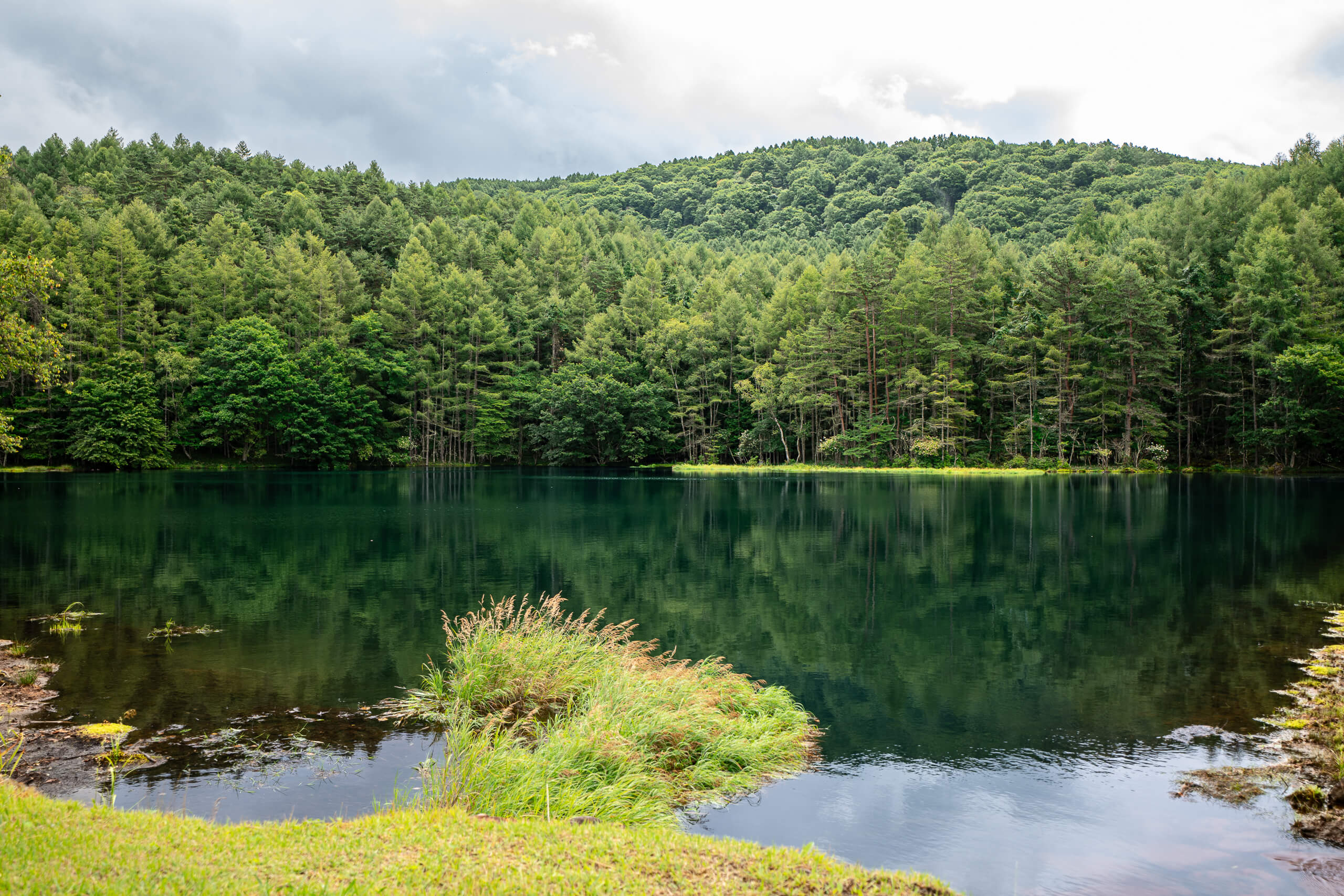 Read more about the article Mishaka-ike Pond – Hidden Forest Mirror in Chino, Nagano