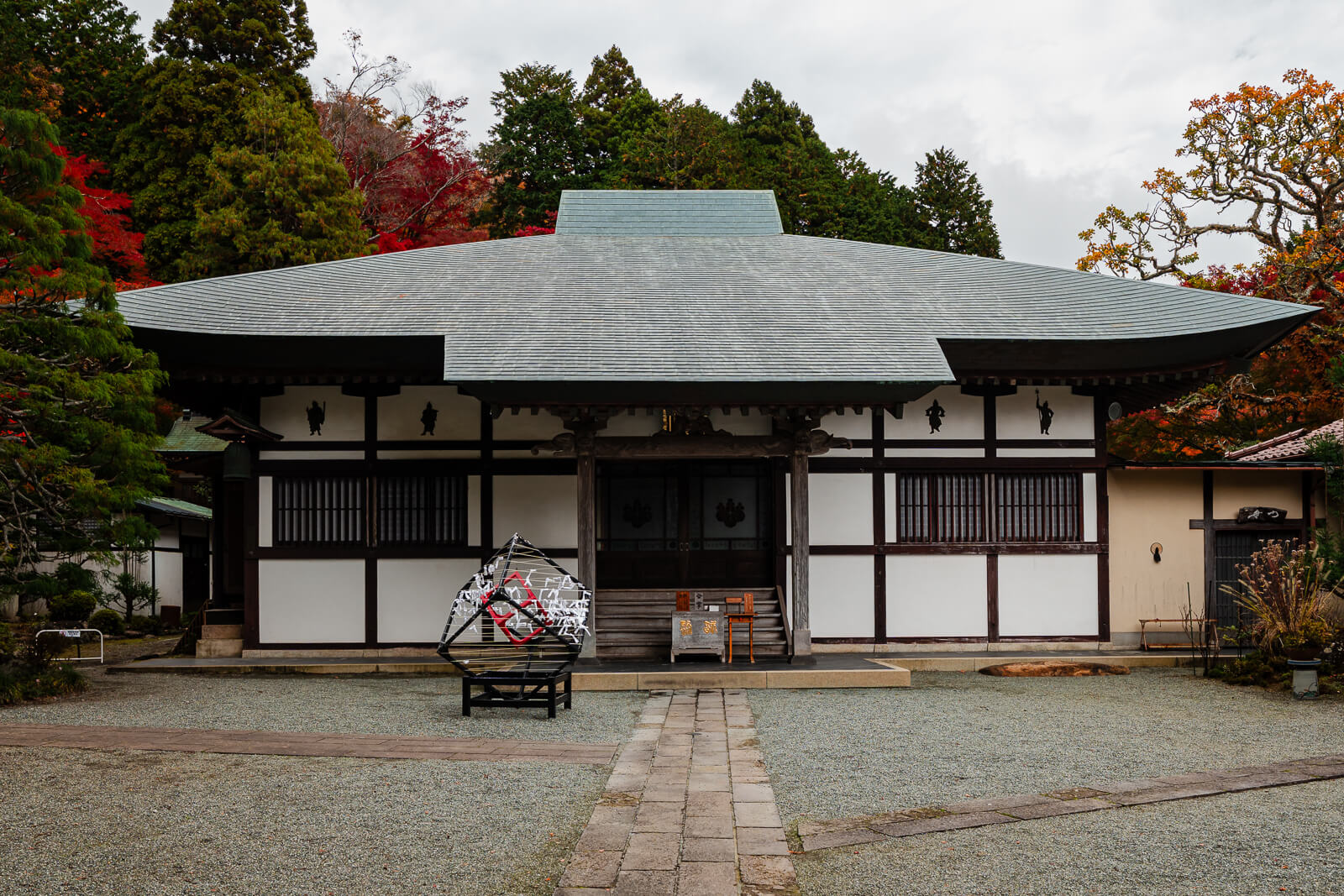 Main temple building at Choanji in Sengokuhara, Hakone