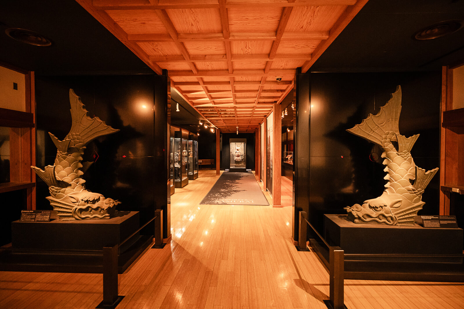 Odawara Samurai museum entrance to the main exhibits in Kanagawa